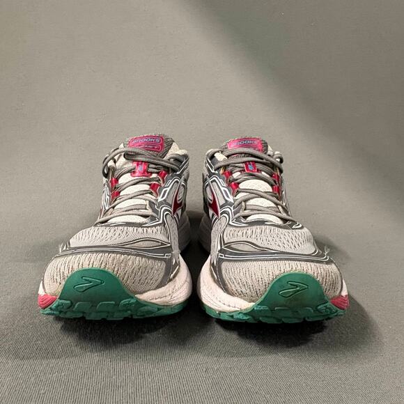 Brooks Sneakers Ghost 8 8th Edition Sz 11 Gray‎ Pink Silver 1201931B073 Athletic - Picture 4 of 15